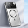 iPhone 15 Pro Max Aromatherapy MagSafe Magnetic Phone Case - Starlight Silver