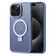 iPhone 15 Pro Max Skin Feel MagSafe Magnetic Holder Phone Case - Blue