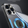 iPhone 15 Pro Max Blade Series TPU Hybrid Space Aluminum Phone Case - Black Silver