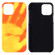 iPhone 15 Pro Max Thermal Sensor Discoloration Silicone Phone Case - Red Yellow