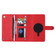 iPhone 15 Pro Max ViLi GHB Series MagSafe Magnetic Zipper Leather Phone Case - Red