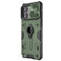 iPhone 15 Pro NILLKIN Shockproof CamShield Armor Protective Case with Invisible Ring Holder - Green