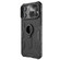 iPhone 15 Pro NILLKIN Shockproof CamShield Armor Protective Case with Invisible Ring Holder - Black
