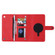 iPhone 15 Pro ViLi GHB Series MagSafe Magnetic Zipper Leather Phone Case - Red