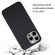 iPhone 15 Pro Wheat Straw Material + TPU Phone Case - Black