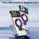 iPhone 15 Pro Frameless MagSafe Magnetic Holder Phone Case - Purple