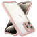 iPhone 15 Pro Shockproof Acrylic Phone Case with Lens Glass Film - Pink