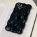 iPhone 15 Pro Wave Bubbles TPU Phone Case - Pearlescent Black