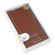 iPhone 15 Pro GEBEI Top-grain Horizontal Flip Leather Phone Case - Brown