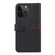 iPhone 15 Pro GEBEI Top-grain Horizontal Flip Leather Phone Case - Black