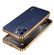 iPhone 15 Pro SULADA TPU + Litchi Texture Leather Phone Case - Blue