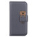 iPhone 15 Pro Cartoon Buckle Horizontal Flip Leather Phone Case - Grey
