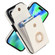 iPhone 15 Ring Holder RFID Card Slot Phone Case - Beige