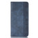 iPhone 15 Magnetic Buckle Retro Texture Leather Phone Case - Blue