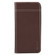 iPhone 15 GEBEI Top-grain Horizontal Flip Leather Phone Case - Brown