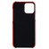 iPhone 15 Thermal Sensor Discoloration Silicone Phone Case - Red Yellow