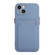 iPhone 15 Card Slot Design Shockproof TPU Phone Case - Grey