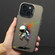 iPhone 15 Color Ink Frosted PC+TPU Phone Case - Running Astronaut