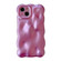 iPhone 15 Plus Wave Bubbles TPU Phone Case - Pearlescent Purple