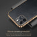 iPhone 15 Plus SULADA TPU + Litchi Texture Leather Phone Case - Black