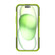 iPhone 15 Plus Tire Texture TPU + PC Phone Case with Holder - Green