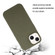 iPhone 15 Plus Wheat MagSafe Magnetic Straw Material + TPU Phone Case - Army Green