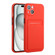 iPhone 15 Plus Card Slot Design Shockproof TPU Phone Case - Red