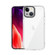 iPhone 15 Plus Gold Armord TPU + PC Phone Case - White