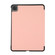 3-folding Skin Texture Horizontal Flip TPU + PU Leather Case with Holder iPad Air 2022 / 2020 10.9  - Pink