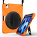 Shockproof Colorful Silicone + PC Protective Case with Holder & Shoulder Strap & Hand Strap iPad Pro 11 2022 / 2021 / 2020 / 2018 / Air 4 2020  - Orange