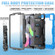 Shockproof Colorful Silicone + PC Protective Case with Holder & Shoulder Strap & Hand Strap & Pen Slot iPad Air 2022 / 2020 10.9  - Light Blue