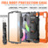 Shockproof Colorful Silicone + PC Protective Case with Holder & Shoulder Strap & Hand Strap & Pen Slot iPad Air 2022 / 2020 10.9  - Orange