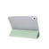 iPad Air 2022 / 2020 10.9 3-folding Electric Pressed Skin Texture Smart Leather Tablet Case  - Green