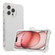 iPhone 15 Pro Max Frosted PC+TPU Phone Case with Back Clip - White