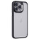 iPhone 15 Pro Max Invisible Lens Holder PC + TPU Frosted Phone Case - Black