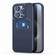 iPhone 15 Pro DUX DUCIS Rafi II Series MagSafe Magnetic Holder RFID Phone Case - Blue