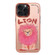 iPhone 15 Pro Electroplated Lens Ring Cartoon Animal Phone Case - Lion