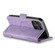 iPhone 15 Pro SUTENI J07 Multifunctional Horizontal Flip Magsafe Leather Phone Case - Purple