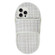 iPhone 15 Pro Max Creative Flannel Slipper Design TPU Phone Case - Grey