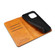 iPhone 15 Pro Max Suteni Calf Texture Horizontal Flip Leather Phone Case - Black