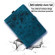 iPad Pro 12.9 2022 / 2021 Cartoon Sakura Cat Embossed Smart Leather Tablet Case - Blue