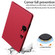 iPad Pro 11 2022 / 2021 / 2020 Cartoon Buckle Leather Smart Tablet Case - Red