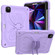 Pure Color PC + Silicone Anti-drop Tablet Tablet Case with Butterfly Holder & Pen Slot iPad Pro 11 2018 & 2020 & 2021 & Air 2020 10.9 - Raro Purple
