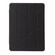 Clear Acrylic Deformation Leather Tablet Case iPad 10.2 2019 / 10.2 2020 / 10.2 2021 / Pro 10.5 2017 / Air 10.5 2019 - Black