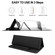 Fold Stand Magnetic Tablet Sleeve Case Liner Bag with Pen Slot iPad 9.7 / 10.2 / 10.5 / 10.9 / 11 inch - Black