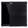 iPad 10.2 / 10.5 Tablet PC Silicone Protective Case with Invisible Bracket - Black