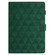 iPad 10.2 2021 / 2020 / 10.5 2019 Diamond Texture Embossed Leather Smart Tablet Case - Green