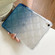 iPad 10.2 2021 / 2020 / 10.5 Gradient Diamond Plaid TPU Tablet Case - Gradient Blue