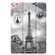 iPad 10.2 2021 / 2020 / 2019 Colored Drawing Horizontal Flip Leather Case with Three-folding Holder & Sleep / Wake-up Function - Eiffel Tower