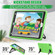 iPad 10.2 2021 / 2020 / 2019 Silicone + PC Shockproof Protective Tablet Case - Green+Black